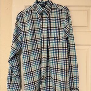 Nautica Men's Multi-Color Plaid Button Down Shirt
